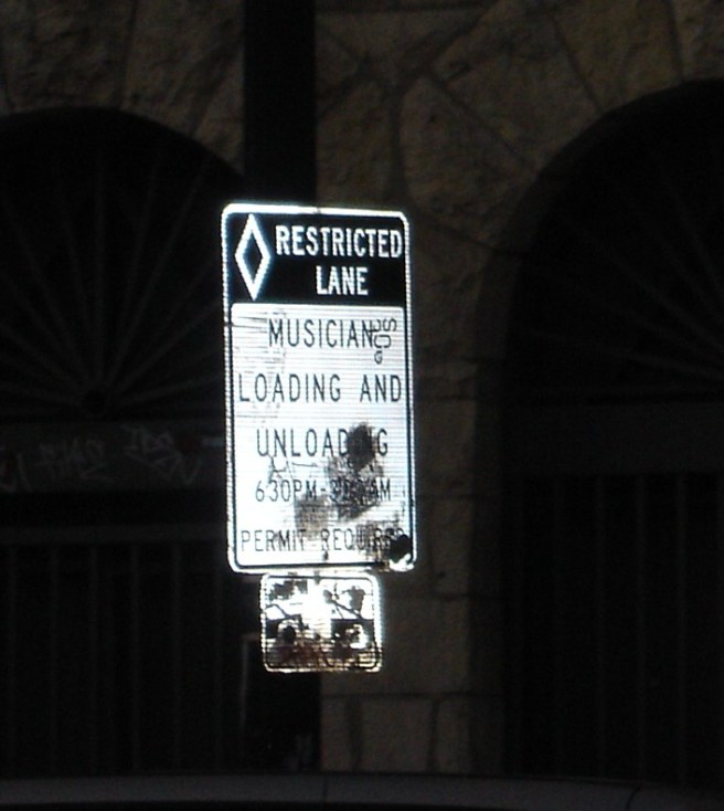 Musicians Loading and Unloading